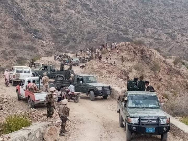 اليمن: قوات المقاومة الجنوبية في محافظة لحج تعلن تحقيق تقدم ميداني في جبهة الصبيحة-حيفان، تحت غطاء من مدفعية اللواء الرابع حزم
