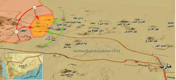 اليمن: القوات الحكومية تقول ان عديد القتلى والجرحى سقطوا من الحوثيين بمواجهات وغارات في محافظتي مأرب والجوف