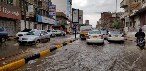 اليمن: تحذيرات من استمرار هطول الامطار على اجزاء واسعة من البلاد خلال الساعات المقبلة