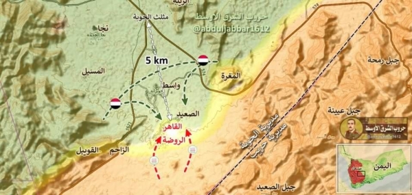 اليمن: التحالف يضاعف ضرباته الجوية في العبدية بينما يمضي الحوثيون بهجومهم شمالا