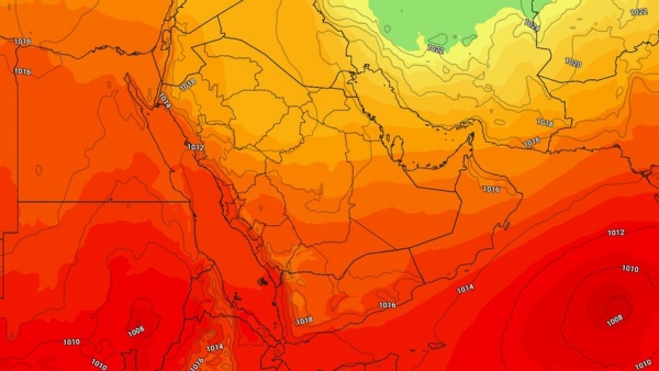 طقس: ادنى درجات الحرارة المتوقعة في اليمن خلال 24 ساعة المقبلة: