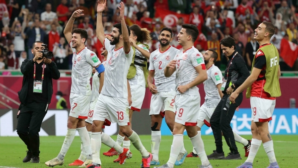 رياضة: تونس تفوز على الإمارات بنتيجة 1-0 وتتأهل معها إلى ربع نهائي كأس العرب
