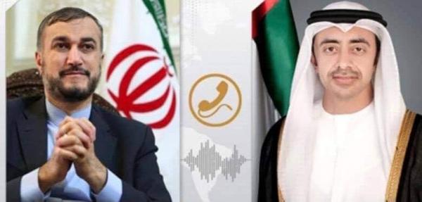 طهران: وزيرا خارجية إيران والإمارات يبحثان أزمة اليمن