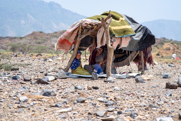 اليمن: الأمم المتحدة تقول ان 77 بالمائة من النازحين أطفال ونساء