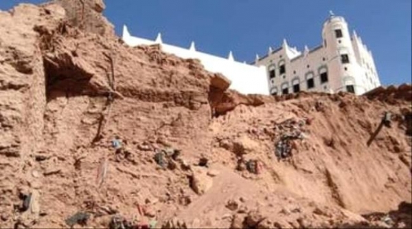 اليمن: انهيار سور أحد أهم القصور الأثرية في البلاد
