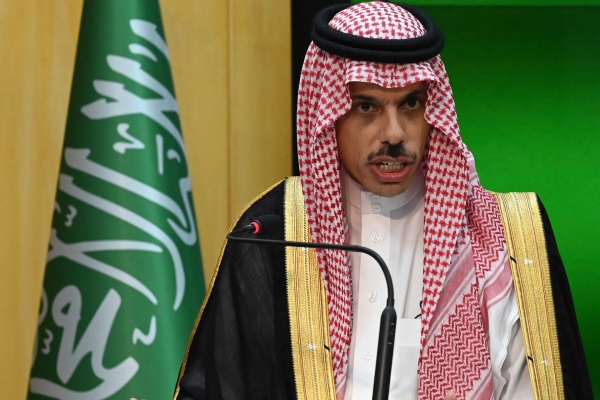 الرياض: وزير خارجية السعودية يقول 