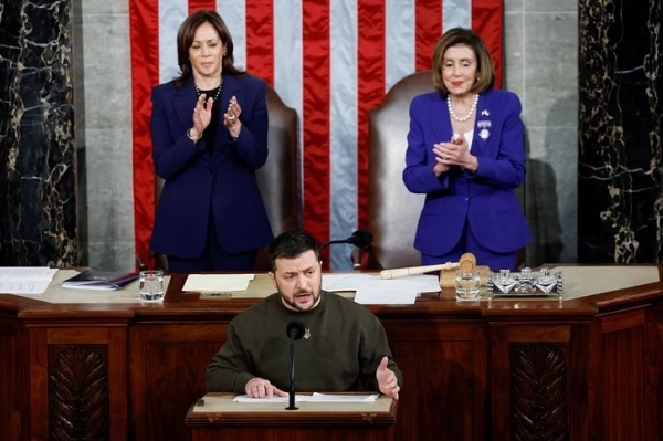 واشنطن: زيلينسكي يقول أمام الكونغرس الأميركي ان المساعدة هي 