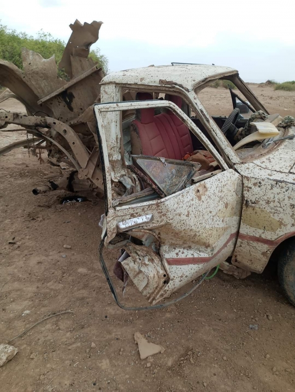 اليمن: مقتل شخص واصابة اثنين اخرين بانفجار لغم بسيارة في الجوف