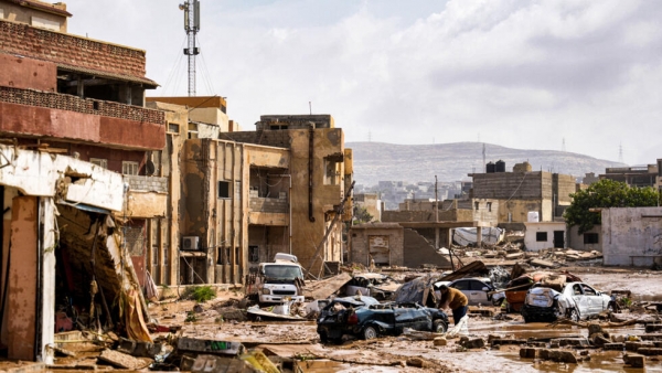 طرابلس: حصيلة قتلى فيضانات ليبيا 