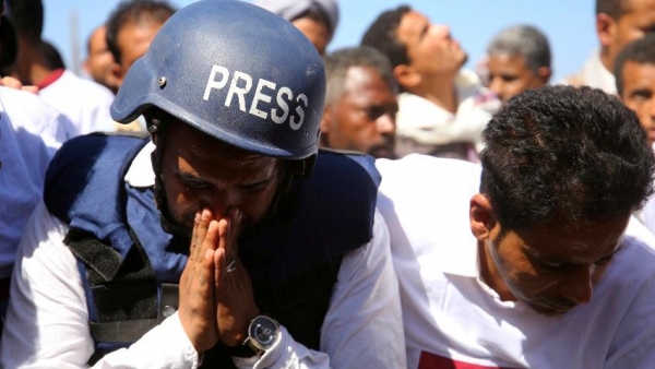 اليمن: توثيق 7 حالات انتهاك للحريات الإعلامية في سبتمبر الماضي