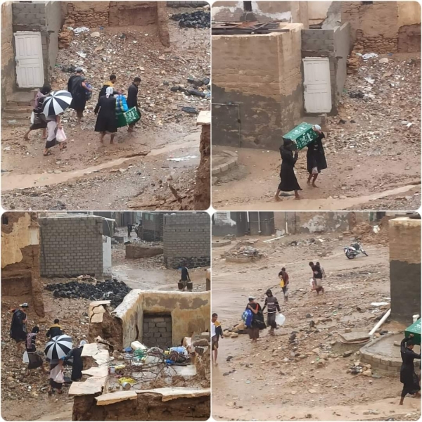 اليمن: تقرير اولي يتحدث عن نزوح 326 اسرة في مديرية الريدة بحضرموت جراء اعصار 