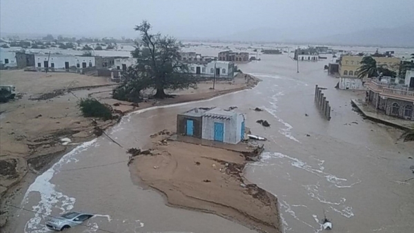 إعصار تيج: أكثر من 22 ألف نازح في محافظتي المهرة وحضرموت