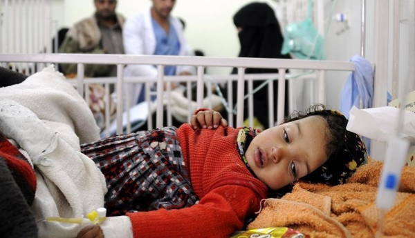 بروكسل: تسجيل نحو ألف حالة اشتباه بالكوليرا في اليمن خلال خمسة أسابيع
