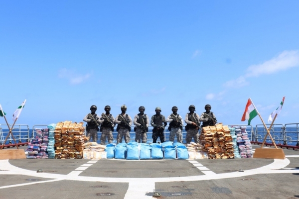 المنامة: "البحرية الهندية" تنفذ أول عملية لضبط المخدرات في بحر العرب منذ انضمامها للقوات المشتركة