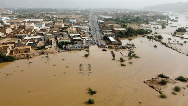 اليمن: تضرر أكثر من 3 آلاف أسرة نازحة بسبب الأمطار والفيضانات