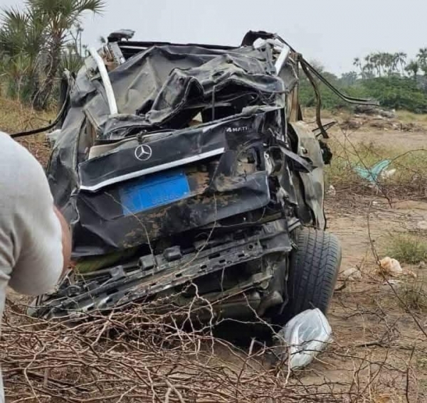 اليمن: وفاة 6 أشخاص من أسرة واحدة في حادث مروع في الحديدة