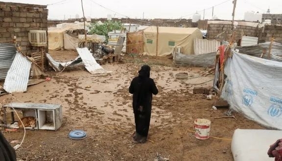 اليمن: تضرر أكثر من 322 ألف شخص في مخيمات النزوح جراء الفيضانات الأخيرة