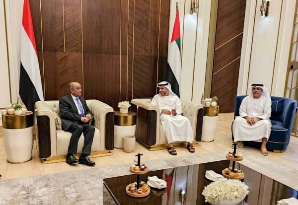 أبوظبي: رئيس الوزراء اليمني يبدأ زيارة رسمية إلى الإمارات بحثاً عن دعم إضافي لحكومته