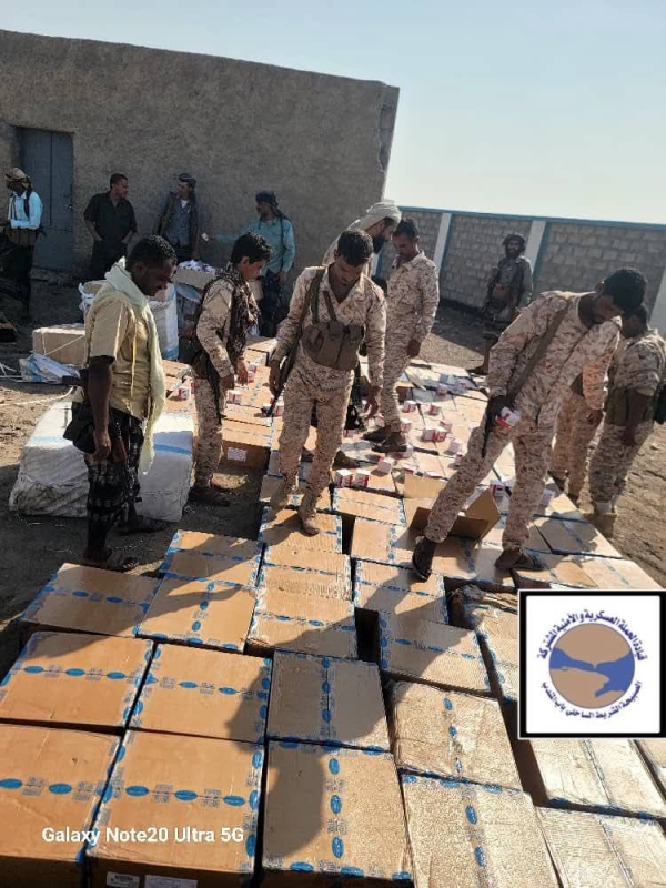 اليمن: ضبط أكثر من مليون حبة مخدرة في عملية أمنية بمحافظة لحج