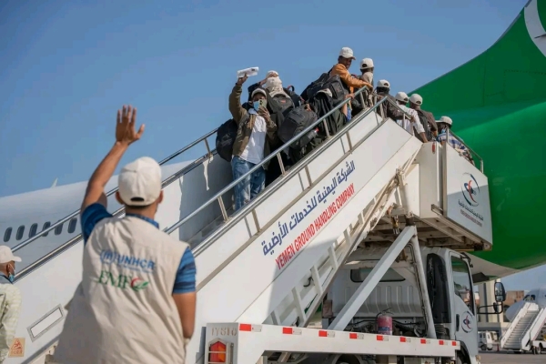 اليمن: عودة طوعية لـ148 لاجئًا صوماليًا إلى بلادهم