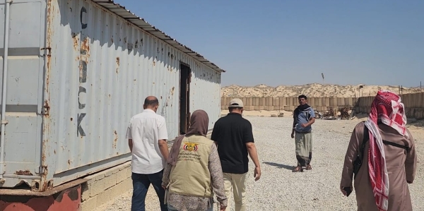 اليمن: لجنة تحقيق تعاين مواقع يشتبه باستخدامها كسجون غير قانونية في ساحل حضرموت