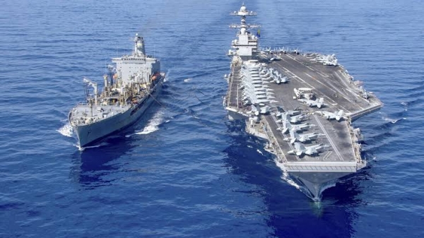واشنطن: حاملة طائرات أمريكية تدخل الشرق الأوسط