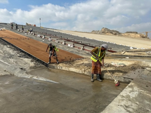 اليمن: مسؤول حكومي ينفي توقف العمل في مشروع سد حسان بأبين الممول من الإمارات