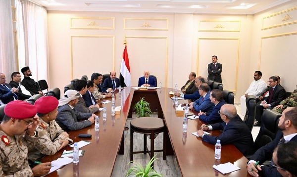 اليمن: رئيس مجلس القيادة يشيد بدور أبناء الضالع في مواجهة الحوثيين ويبحث مستجدات المرحلة