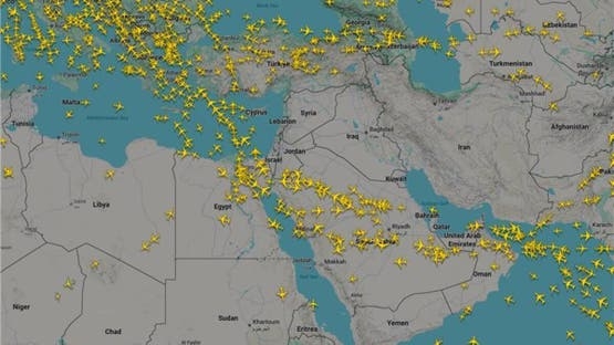 بغداد: اضطراب حركة الطيران في الشرق الأوسط إثر الضربات المتبادلة بين إيران وإسرائيل