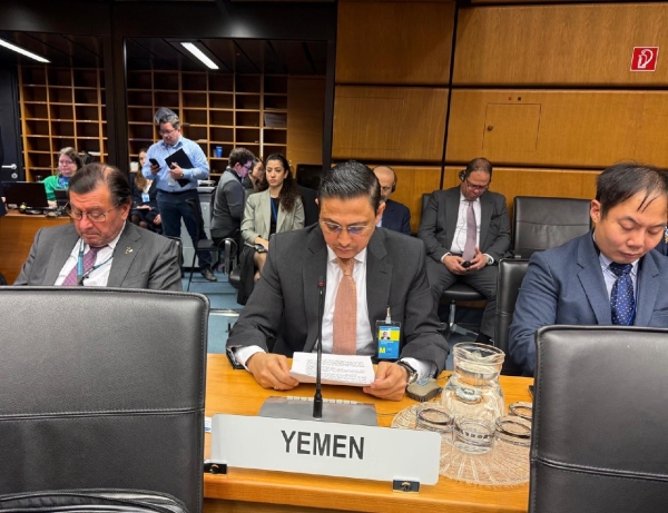 فيينا: اليمن يجدد رفضه استخدام أراضيه لتهديد الملاحة بالبحر الأحمر وينتقد برنامج إيران النووي