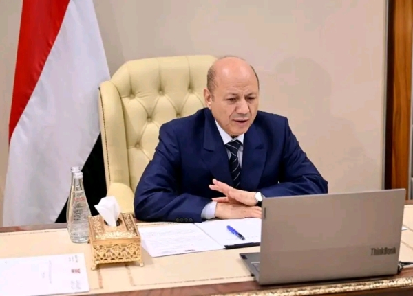 الرياض: العليمي يقول ان حماية سيادة اليمن واجب وطني دستوري لا يقبل التهاون