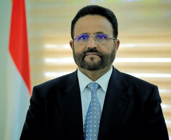 اليمن: العرادة يدعو لضغوط دولية أكبر على الحوثيين ويؤكد دعم أمن البحر الأحمر