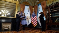 واشنطن: أنتوني بلينكين يؤدي اليمين الدستورية أمام نائبة الرئيس كامالا هاريس كوزير للخارجية الاميركية رقم 71