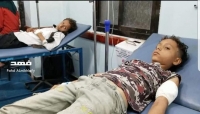 بلا حدود: 7 اطفال اصيبوا بشظايا قذائف مدفعية شمالي شرق تعز