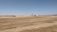 اليمن: منسق الشؤون الانسانية ديفيد جريسلي يزور مدرج الطائرات في منطقة صافر بمحافظة مأرب