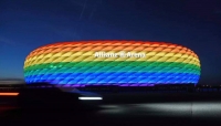 كأس اوروبا: ويفا يرفض اضاءة ملعب "أليانز أرينا" بألوان قوس قزح بوصفه طلبا مسيسا