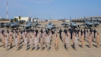 الرياض: قائد العمليات المشتركة الاماراتي يتفقد قوات بلاده الجوية المشاركة في حرب اليمن