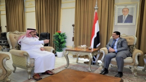 الرياض: بن مبارك وآل جابر يبحثان مستجدات اوضاع المغتربين اليمنيين