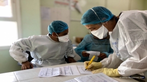 اليمن يسجل اكبر حصيلة اصابة بفيروس كورونا خلال الموجة الثالثة من الوباء