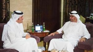 الامارات: وزير خارجية قطر يجتمع مع ولي عهد أبوظبي سعيا لتحسين العلاقات