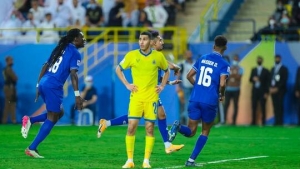 رياضة: نادي الهلال يهزم النصر 2-1 في قمة كروية سعودية خالصة، ويتأهل لنهائي دوري ابطال اسيا