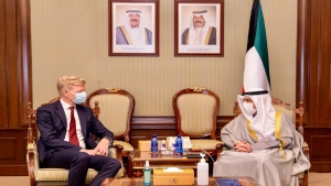 عمان: غروندبرغ يدعو من الكويت لخفض التصعيد حول مارب والحديدة