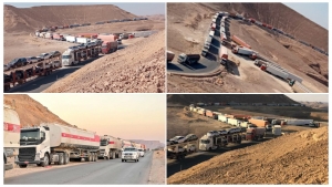 اليمن: رجال قبائل يعملون لليوم الثالث على التوالي على منع خروج الشاحنات التجارية والنفطية من محافظة حضرموت
