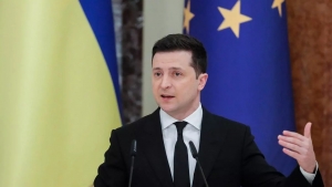 كييف: الرئيس الأوكراني يقول  ان الهجوم الروسي قد يبدأ الأربعاء