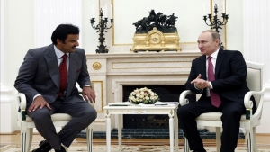 وكالة: أمير قطر يتسلم رسالة خطية من الرئيس الروسي فلاديمير بوتين