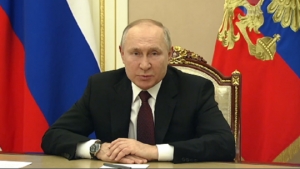 موسكو: بوتين يصف القوميين الأوكرانيين بالإرهابيين