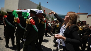 فلسطين: مراسم تشييع رسمية للصحفية شيرين أبوعاقلة بمقر الرئاسة في رام الله