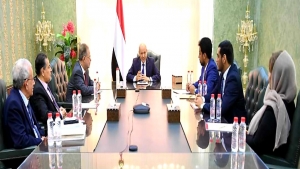 اليمن: الرئيس العليمي يشدد في لقاء برئاسة هيئة التشاور على اولوية خلق اصطفاف وطني واسع