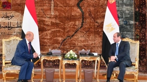 القاهرة: الرئيسان المصري واليمني يعقدان مباحثات لتنسيق جهود مواجهة التهديدات المشتركة وتعزيز اوجه التعاون الثنائي