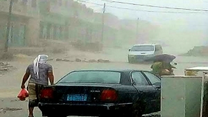 اليمن: تضرر أكثر من 1300 أسرة بسبب الأمطار في أبين